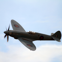 Buy canvas prints of Supermarine Spitfire by Bill Simpson