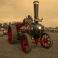 Buy canvas prints of Steam Traction Engine by Bill Simpson