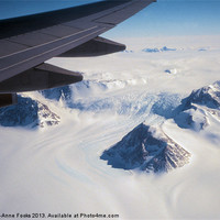 Buy canvas prints of Transantarctic Range from the Air by Carole-Anne Fooks