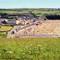 Buy canvas prints of Broadhaven Village Pembrokeshire Wales by Carole-Anne Fooks