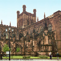 Buy canvas prints of Chester Cathedral by Carole-Anne Fooks