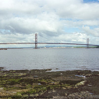 Buy canvas prints of Firth of Forth Road Bridge by Carole-Anne Fooks