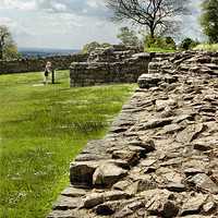 Buy canvas prints of Hadrians Wall by Carole-Anne Fooks