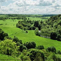 Buy canvas prints of Green And Pleasant Land by Carole-Anne Fooks