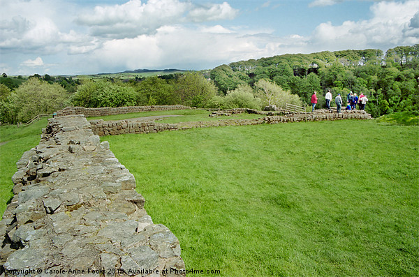 Hadrians Wall Picture Board by Carole-Anne Fooks