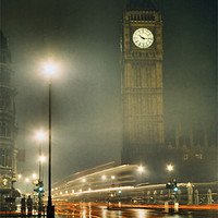 Buy canvas prints of A Glowing Big Ben by Carole-Anne Fooks