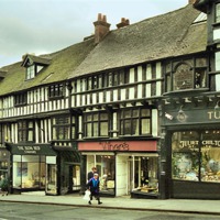 Buy canvas prints of Shrewsbury Streetscape by Carole-Anne Fooks