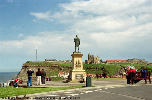 Captain James Cook at Whitby Picture Board by Carole-Anne Fooks