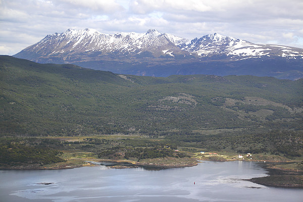 The Beagle Channel Aerial Picture Board by Carole-Anne Fooks