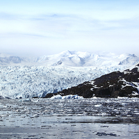 Buy canvas prints of Glacier in Cierva Cove Antarctica by Carole-Anne Fooks