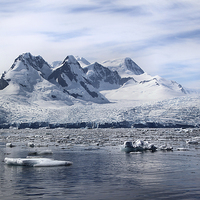 Buy canvas prints of Glaciers in Cierva Cove Antarctica by Carole-Anne Fooks