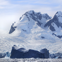 Buy canvas prints of Cierva Cove Iceberg & Glaciers by Carole-Anne Fooks