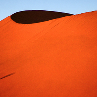 Buy canvas prints of Sculptured dune, Namib Desert soon after sunrise by Carole-Anne Fooks