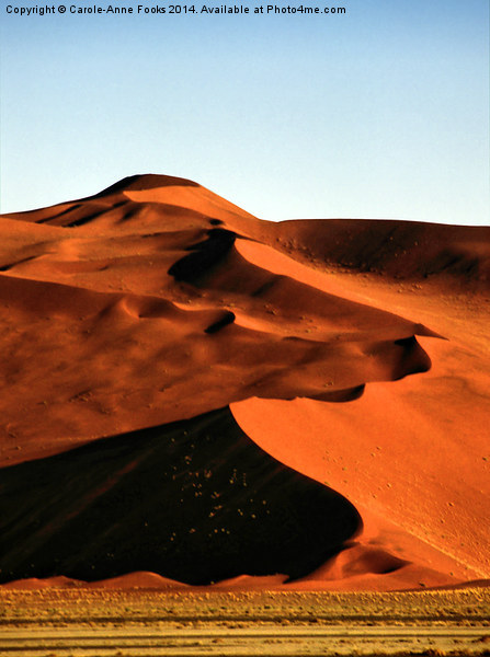 Dramatic Dunes, Namibia Picture Board by Carole-Anne Fooks