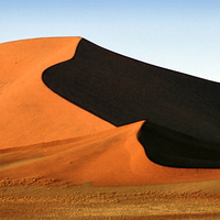 Buy canvas prints of Red Sculptural Dune, Namibia by Carole-Anne Fooks