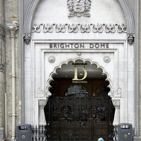 Buy canvas prints of  Brighton Dome Entrance by Carole-Anne Fooks
