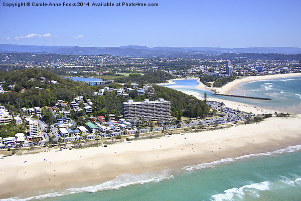  Gold Coast Aerial Picture Board by Carole-Anne Fooks