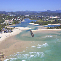 Buy canvas prints of   Gold Coast Aerial by Carole-Anne Fooks