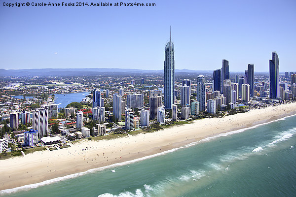   High Rise at Surfers Paradise Picture Board by Carole-Anne Fooks