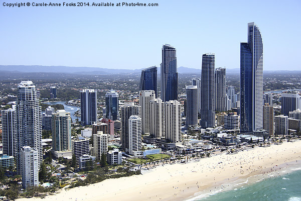    High Rise at Surfers Paradise Picture Board by Carole-Anne Fooks
