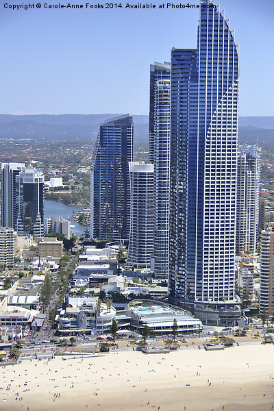    High Rise at Surfers Paradise Picture Board by Carole-Anne Fooks