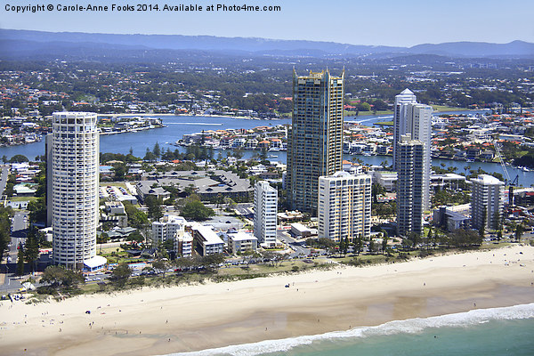  High Rise at Surfers Paradise Picture Board by Carole-Anne Fooks