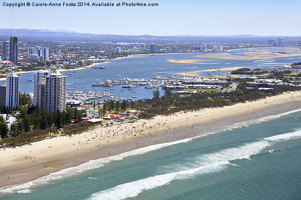 The Gold Coast & The Spit Picture Board by Carole-Anne Fooks