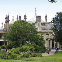 Buy canvas prints of  The Royal Pavilion Brighton by Carole-Anne Fooks