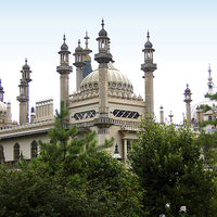 Buy canvas prints of   The Royal Pavilion Brighton by Carole-Anne Fooks