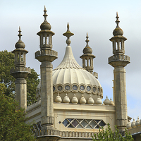 Buy canvas prints of  The Royal Pavilion Brighton by Carole-Anne Fooks