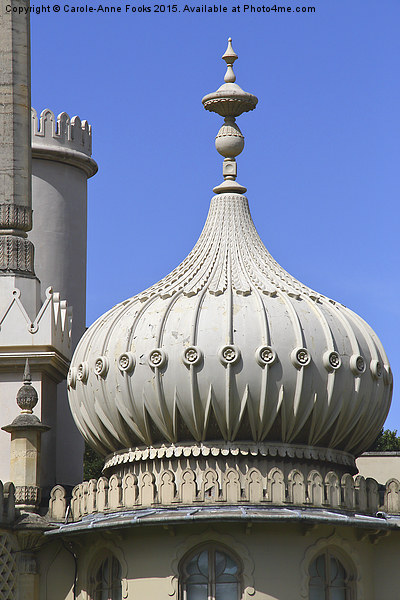  The Royal Pavilion Brighton England - Detail Picture Board by Carole-Anne Fooks