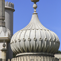 Buy canvas prints of  The Royal Pavilion Brighton England - Detail by Carole-Anne Fooks