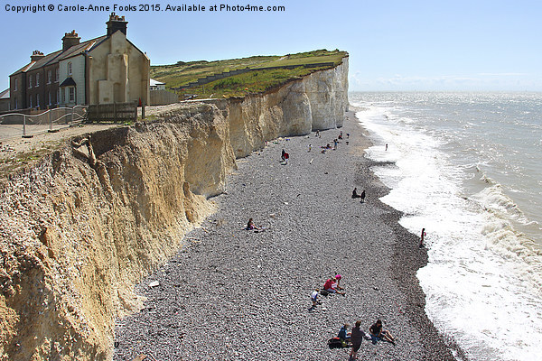   Seven Sisters From Birling Gap Picture Board by Carole-Anne Fooks
