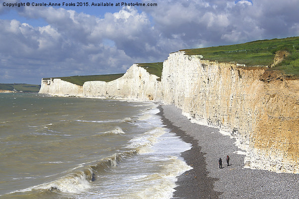   Seven Sisters From Birling Gap Picture Board by Carole-Anne Fooks