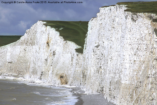   Seven Sisters From Birling Gap Picture Board by Carole-Anne Fooks