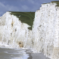 Buy canvas prints of   Seven Sisters From Birling Gap by Carole-Anne Fooks