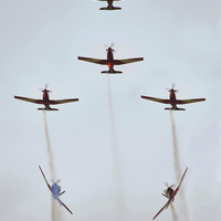 Buy canvas prints of  The Roulettes by Carole-Anne Fooks