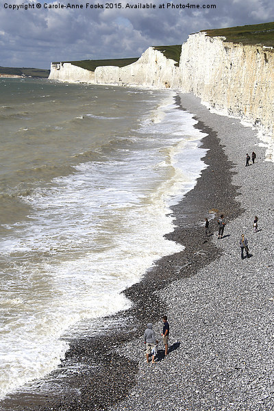   Seven Sisters From Birling Gap   Picture Board by Carole-Anne Fooks