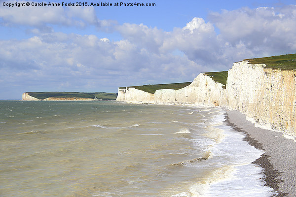    Seven Sisters From Birling Gap Picture Board by Carole-Anne Fooks