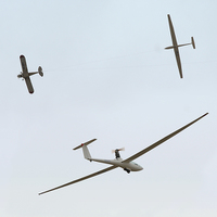 Buy canvas prints of  Gliders And Towing Aircraft by Carole-Anne Fooks