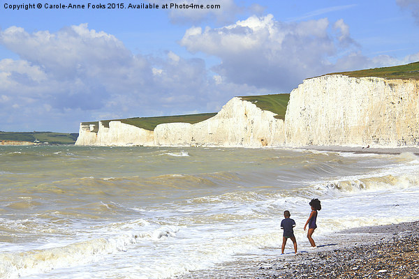   Seven Sisters From Birling Gap   Picture Board by Carole-Anne Fooks