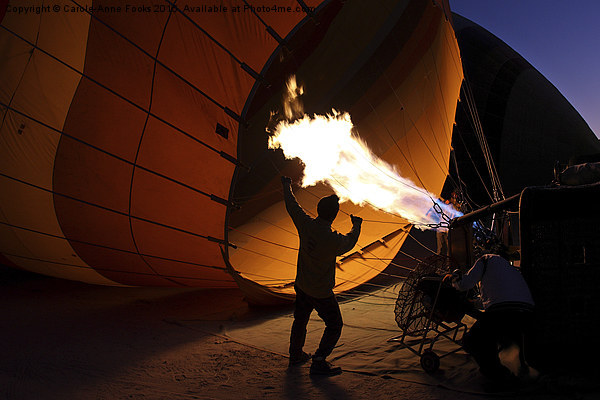  Preparing a Hot Air Balloon Picture Board by Carole-Anne Fooks