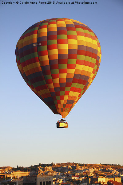  Ballooning Over Goreme Picture Board by Carole-Anne Fooks