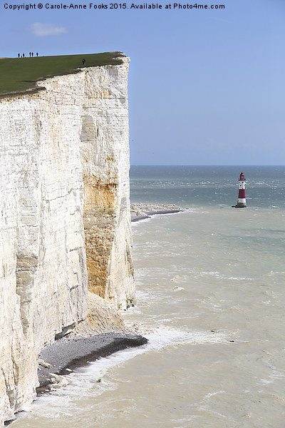   Seven Sisters From The Top Of The Cliffs Picture Board by Carole-Anne Fooks