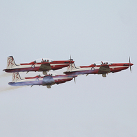 Buy canvas prints of  The Roulettes in Super Close Formation by Carole-Anne Fooks