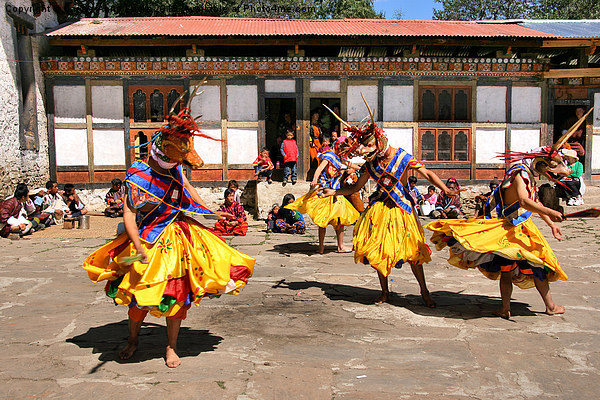   Tashiling Festival, Eastern Himalayas, Bhutan Picture Board by Carole-Anne Fooks
