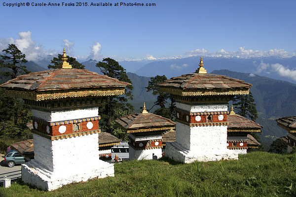 Memorial Site, Dochula Pass, Bhutan. Picture Board by Carole-Anne Fooks