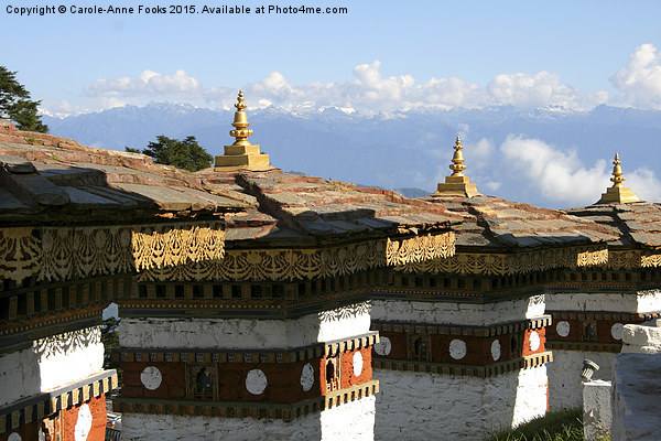  Memorial Site, Dochula Pass, Bhutan. Picture Board by Carole-Anne Fooks