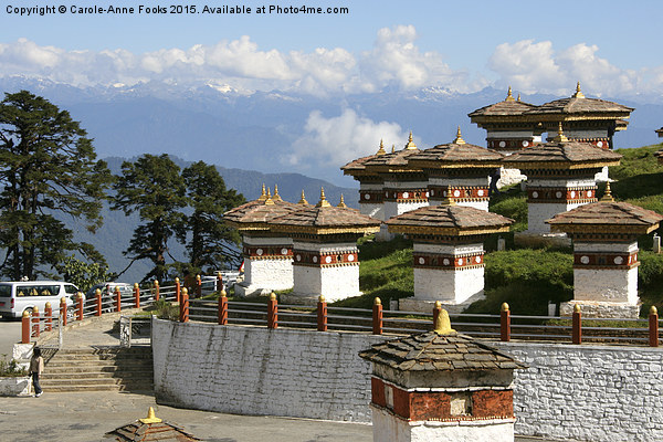   Memorial Site, Dochula Pass, Bhutan. Picture Board by Carole-Anne Fooks