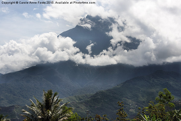  Mount Kinabalu, Borneo Picture Board by Carole-Anne Fooks